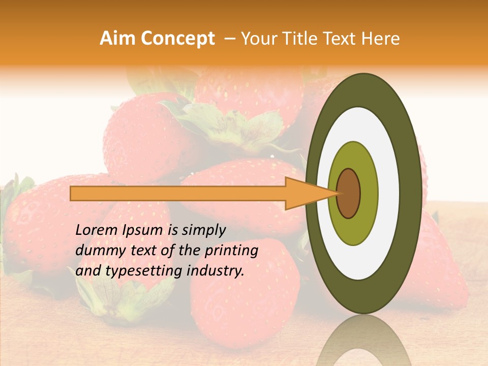 Wood Eat Summer PowerPoint Template