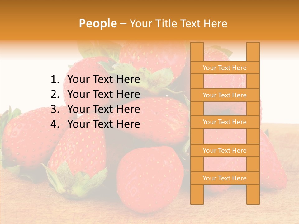 Wood Eat Summer PowerPoint Template