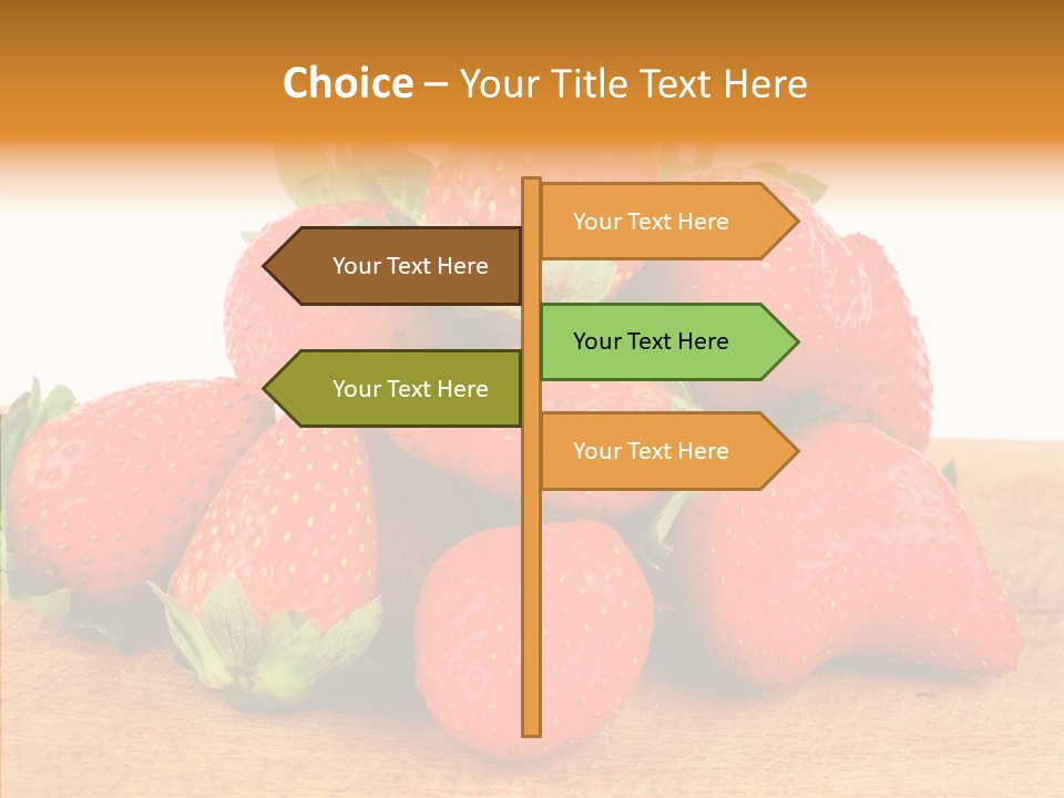 Wood Eat Summer PowerPoint Template