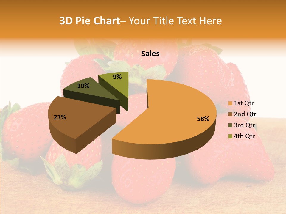 Wood Eat Summer PowerPoint Template