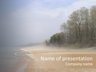 Clouds Spring Resort PowerPoint Template