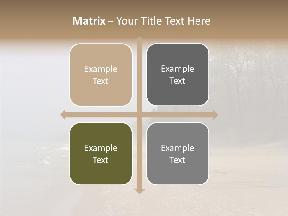 Clouds Spring Resort PowerPoint Template