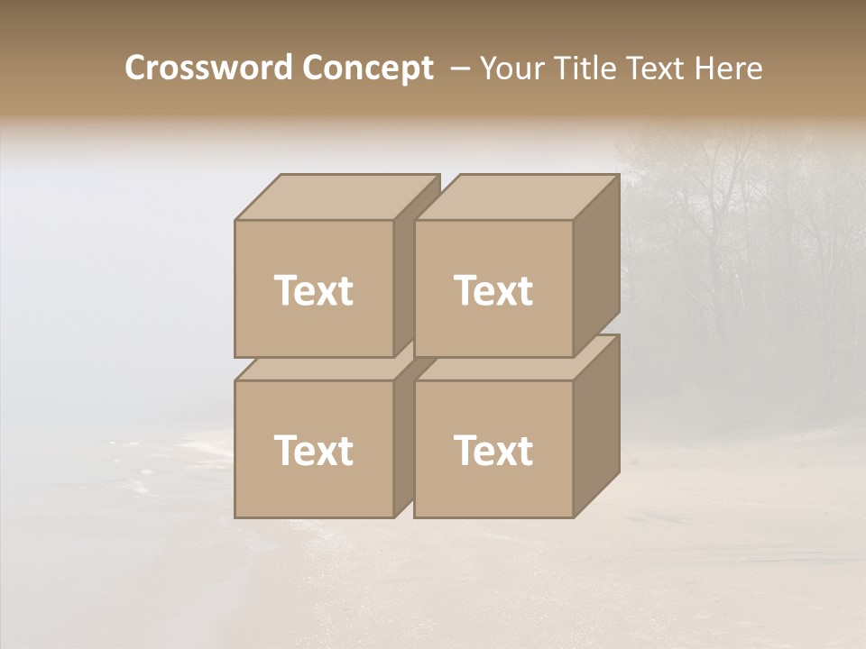 Clouds Spring Resort PowerPoint Template