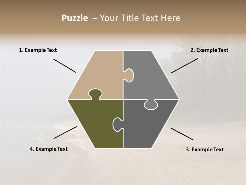 Clouds Spring Resort PowerPoint Template