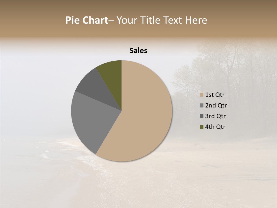 Clouds Spring Resort PowerPoint Template