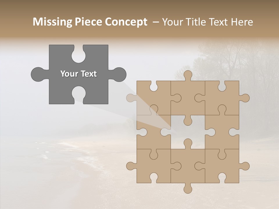 Clouds Spring Resort PowerPoint Template