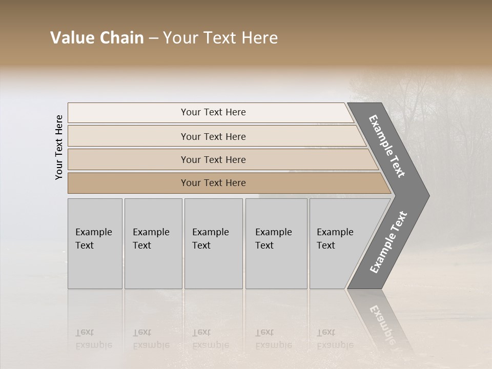 Clouds Spring Resort PowerPoint Template