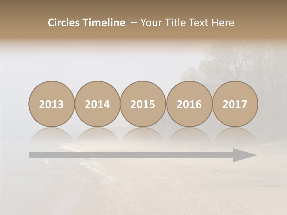 Clouds Spring Resort PowerPoint Template