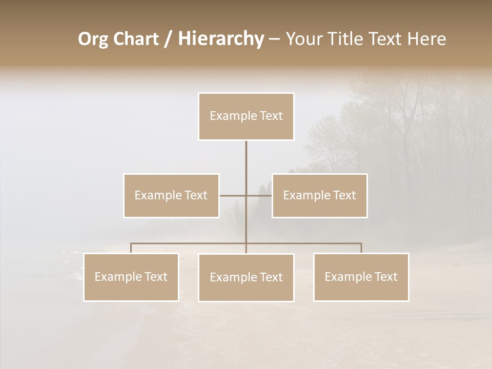Clouds Spring Resort PowerPoint Template