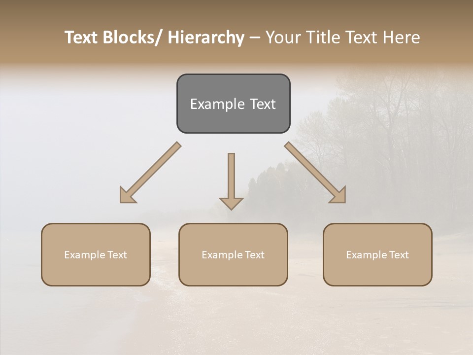 Clouds Spring Resort PowerPoint Template