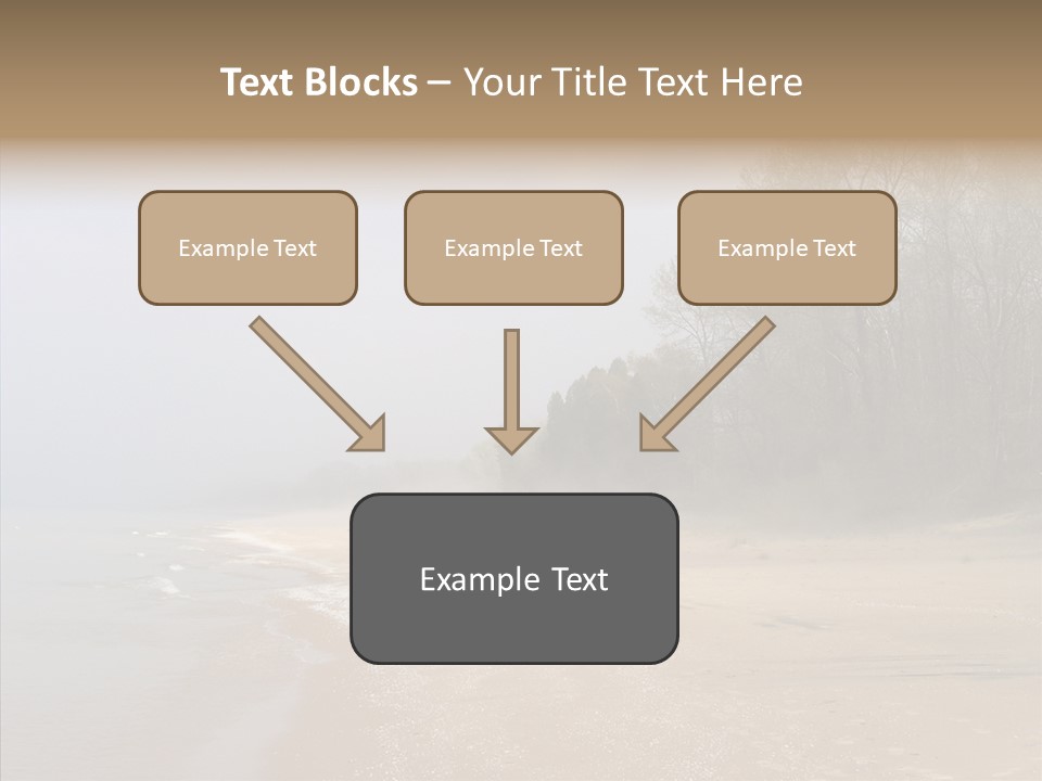 Clouds Spring Resort PowerPoint Template