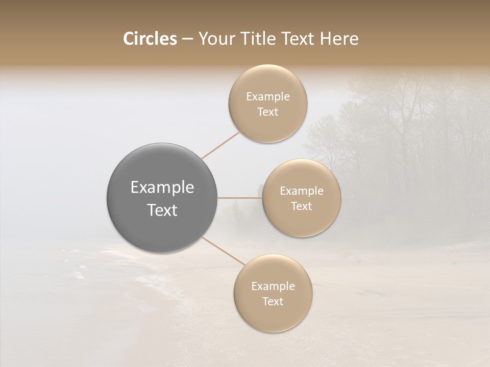 Clouds Spring Resort PowerPoint Template