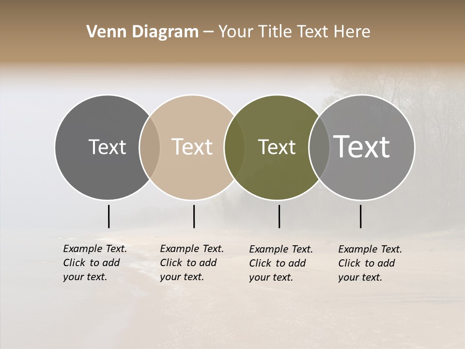 Clouds Spring Resort PowerPoint Template
