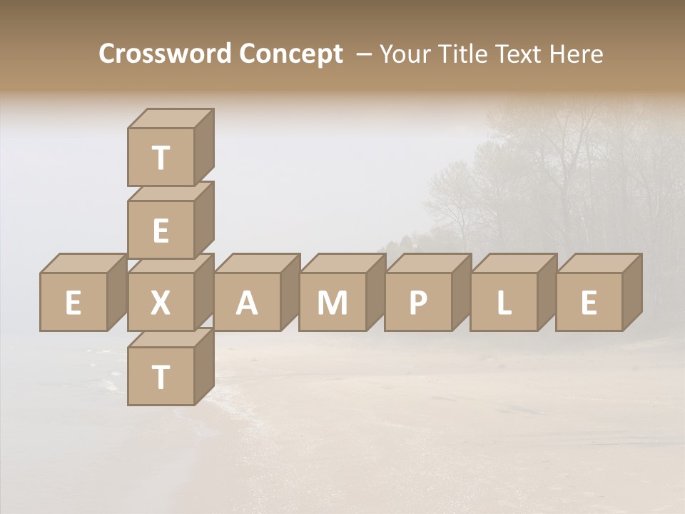 Clouds Spring Resort PowerPoint Template