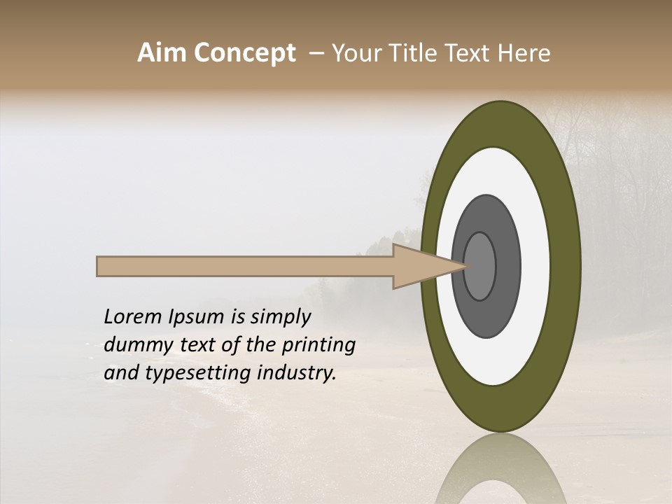 Clouds Spring Resort PowerPoint Template