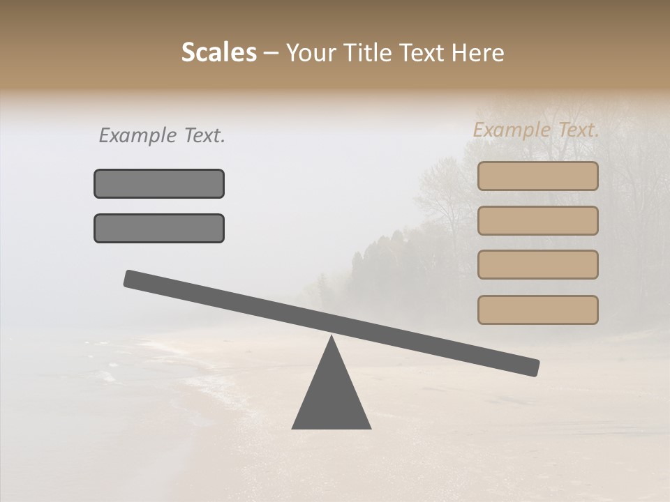 Clouds Spring Resort PowerPoint Template