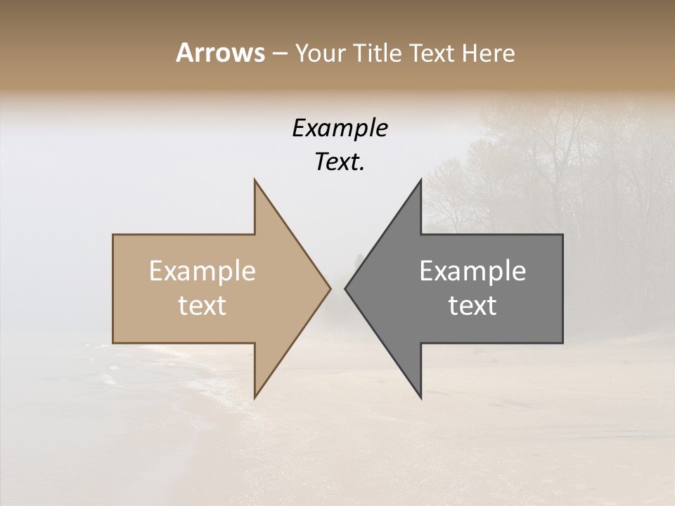 Clouds Spring Resort PowerPoint Template