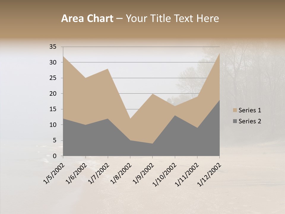 Clouds Spring Resort PowerPoint Template