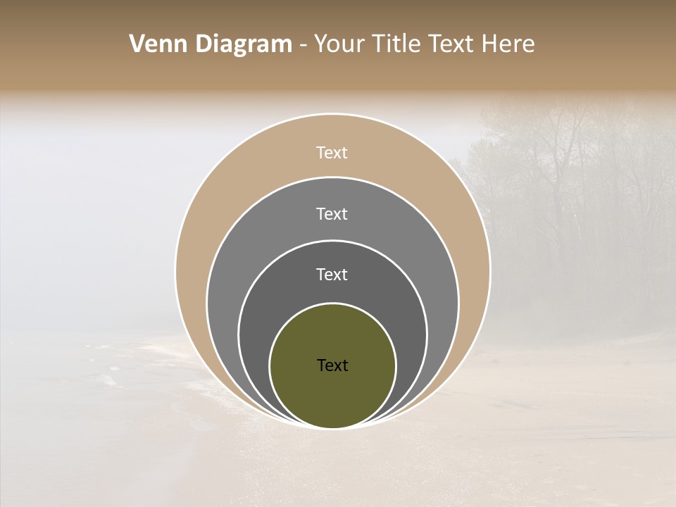 Clouds Spring Resort PowerPoint Template