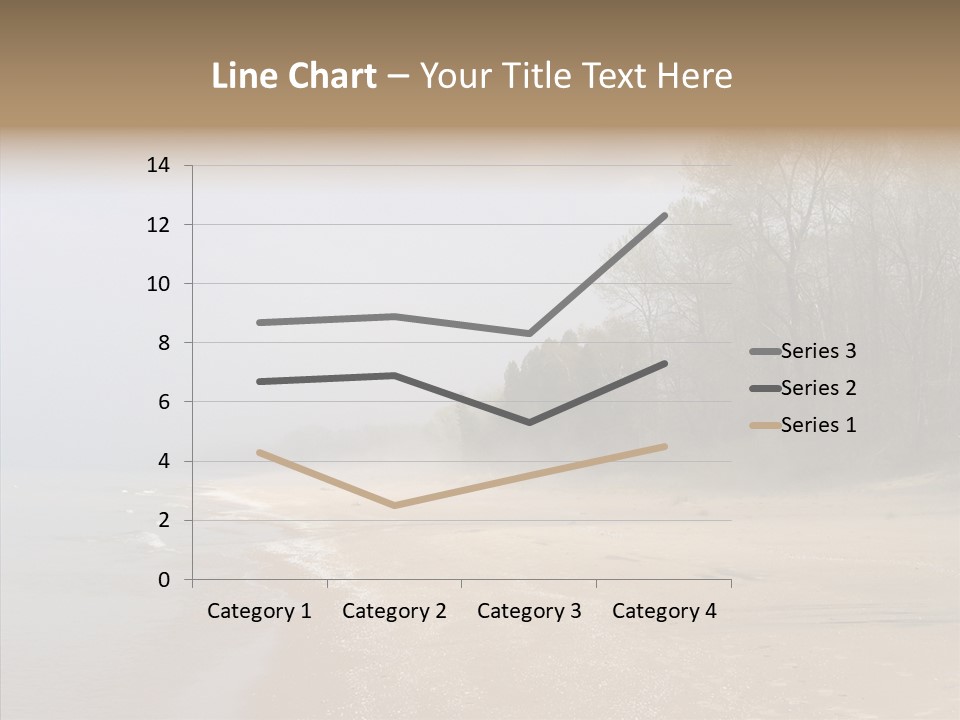 Clouds Spring Resort PowerPoint Template