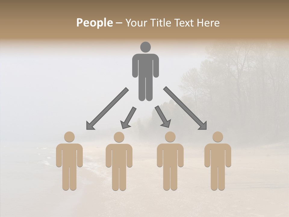 Clouds Spring Resort PowerPoint Template