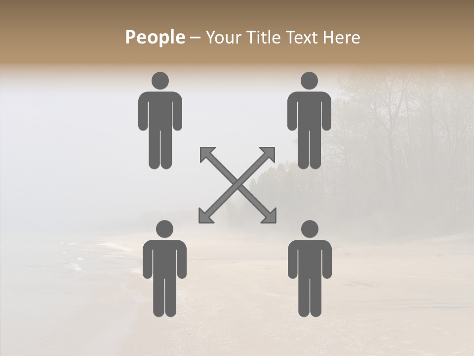 Clouds Spring Resort PowerPoint Template