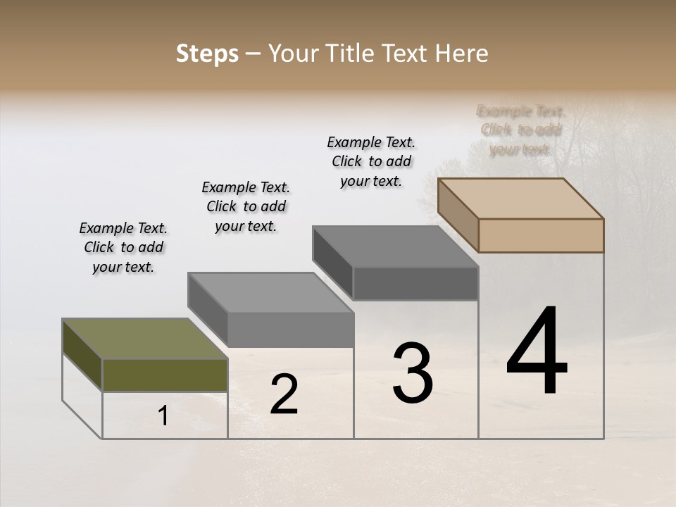Clouds Spring Resort PowerPoint Template