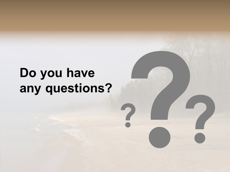 Clouds Spring Resort PowerPoint Template