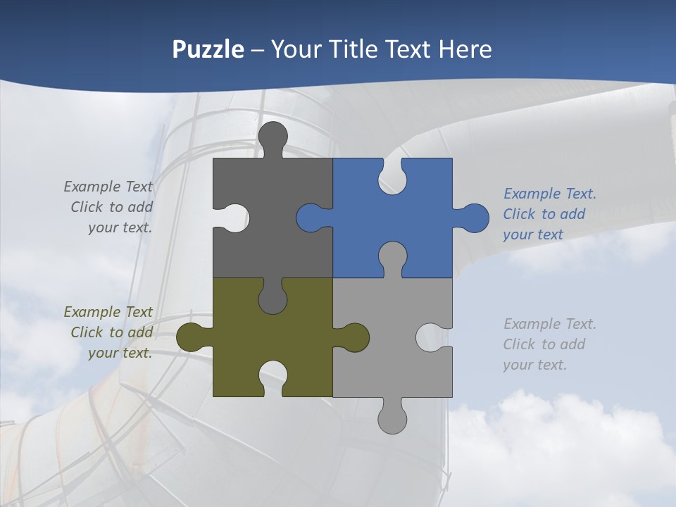 Power Plant Building Nuclear PowerPoint Template