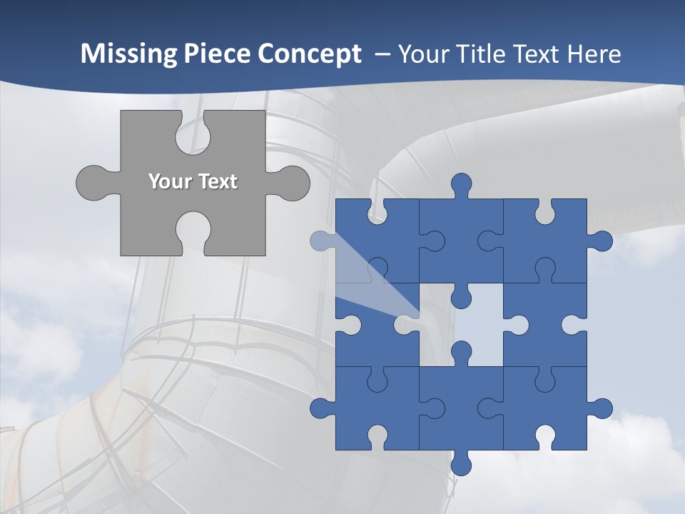 Power Plant Building Nuclear PowerPoint Template