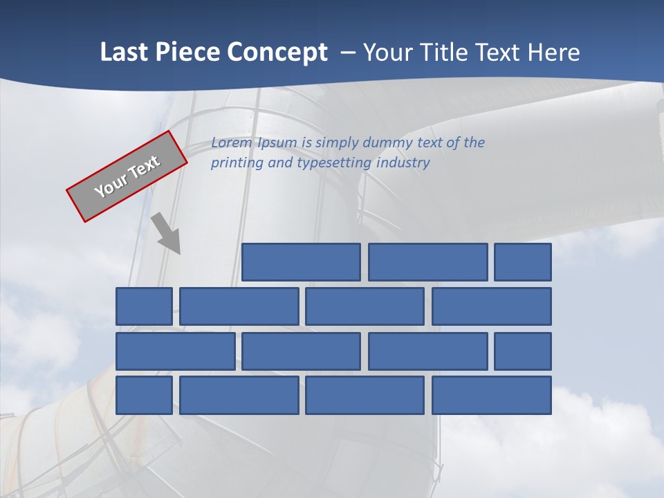 Power Plant Building Nuclear PowerPoint Template