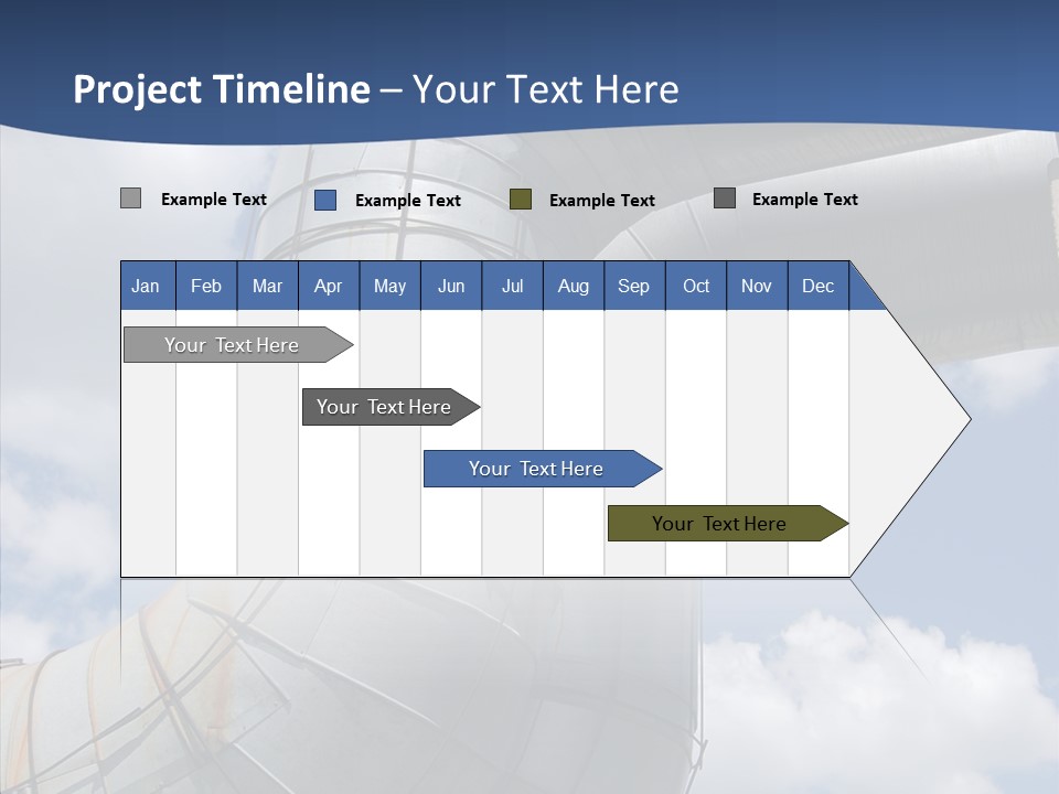 Power Plant Building Nuclear PowerPoint Template