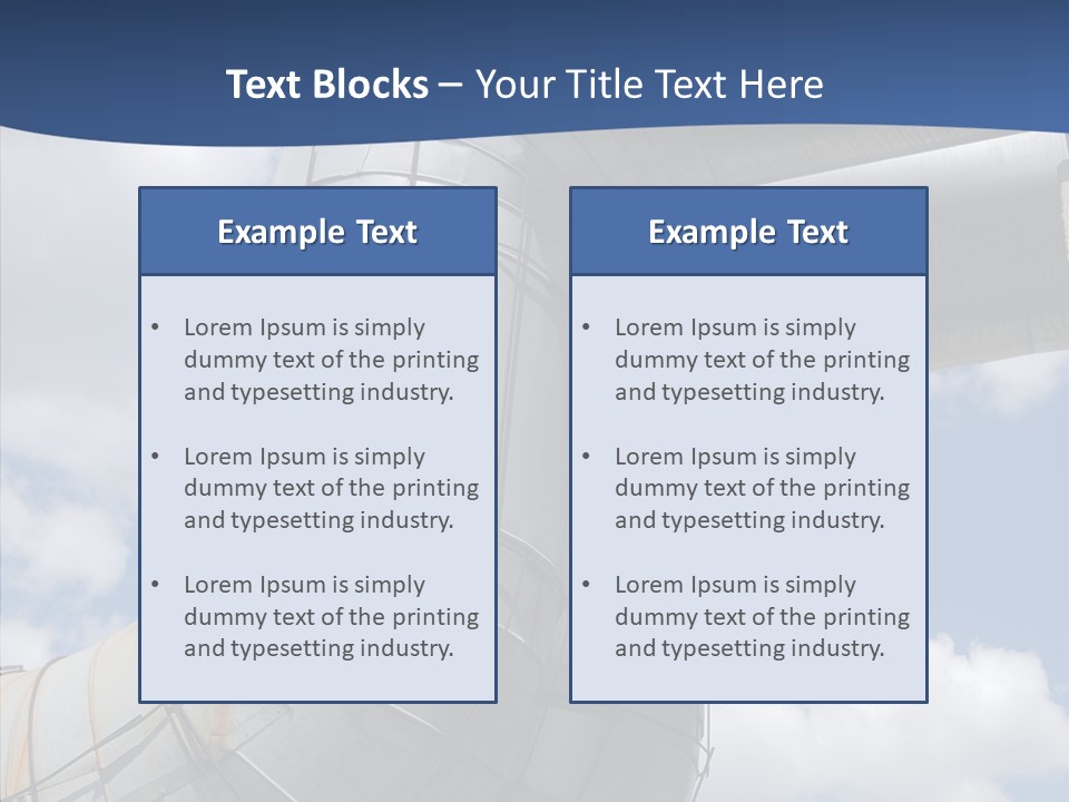 Power Plant Building Nuclear PowerPoint Template