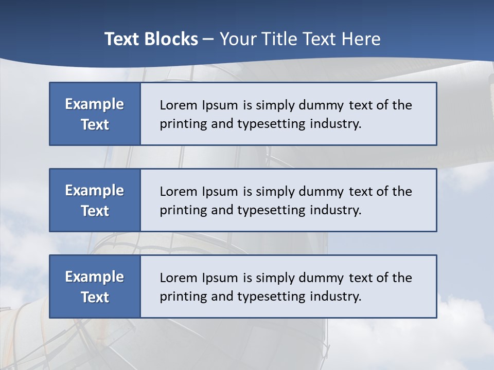 Power Plant Building Nuclear PowerPoint Template