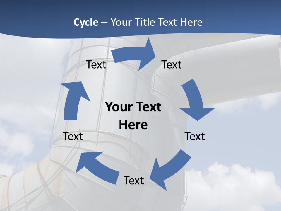 Power Plant Building Nuclear PowerPoint Template