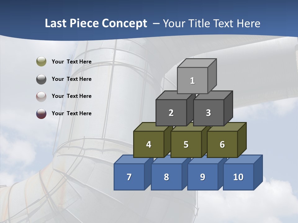 Power Plant Building Nuclear PowerPoint Template