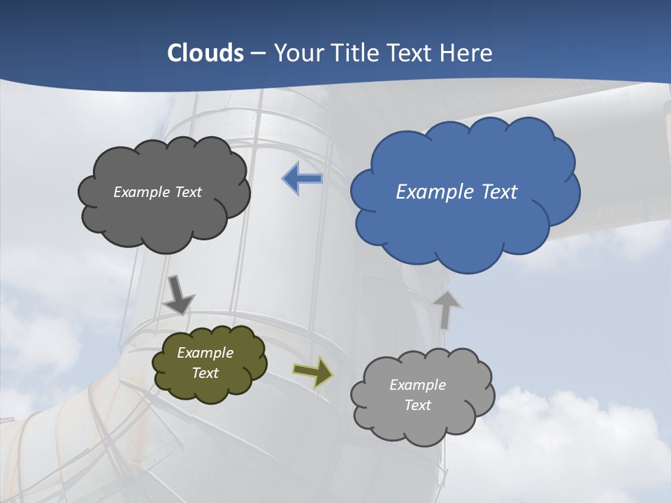 Power Plant Building Nuclear PowerPoint Template