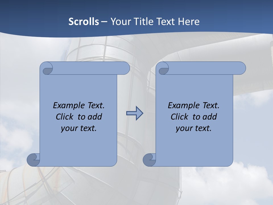 Power Plant Building Nuclear PowerPoint Template