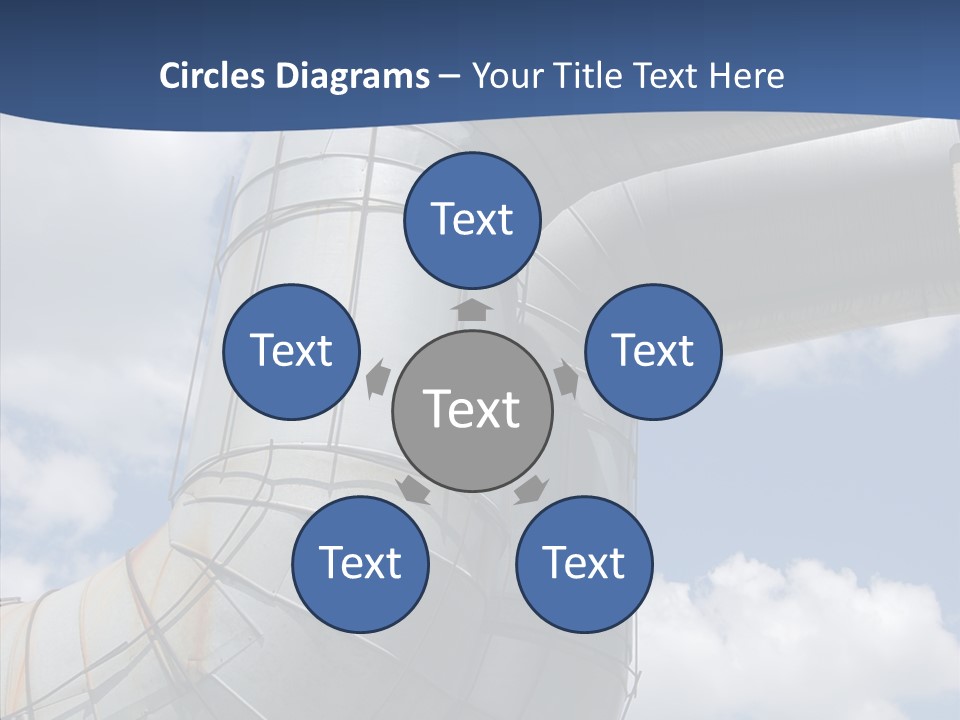 Power Plant Building Nuclear PowerPoint Template