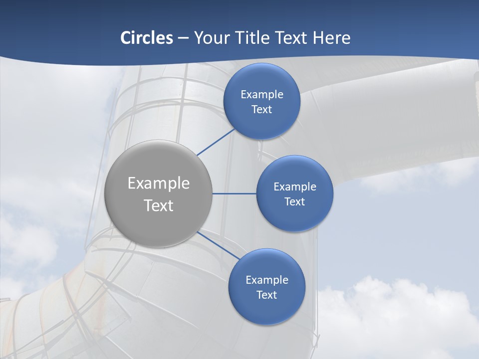 Power Plant Building Nuclear PowerPoint Template