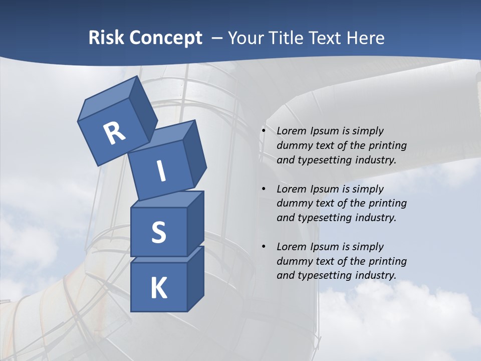 Power Plant Building Nuclear PowerPoint Template
