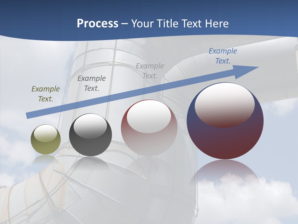 Power Plant Building Nuclear PowerPoint Template