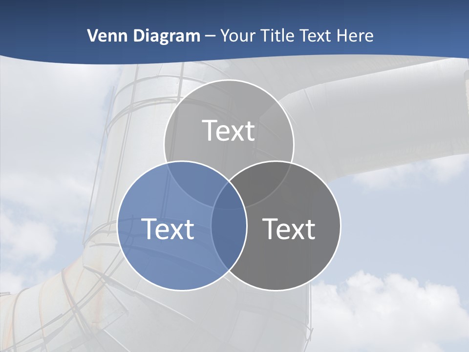 Power Plant Building Nuclear PowerPoint Template