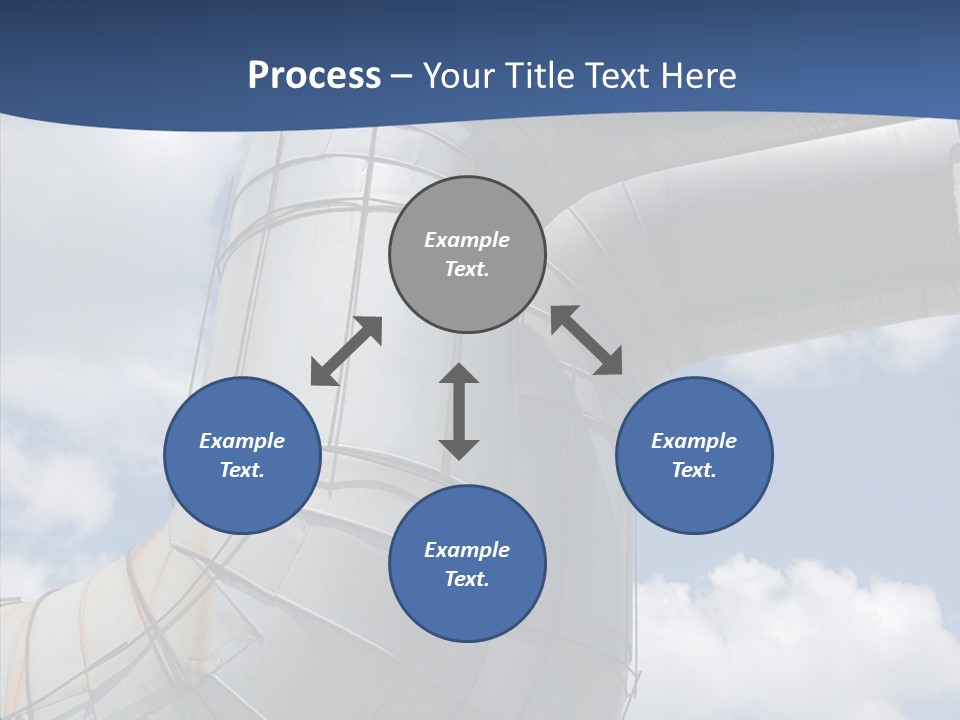 Power Plant Building Nuclear PowerPoint Template