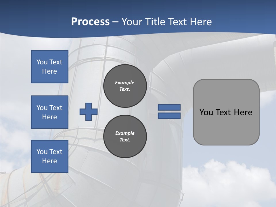 Power Plant Building Nuclear PowerPoint Template