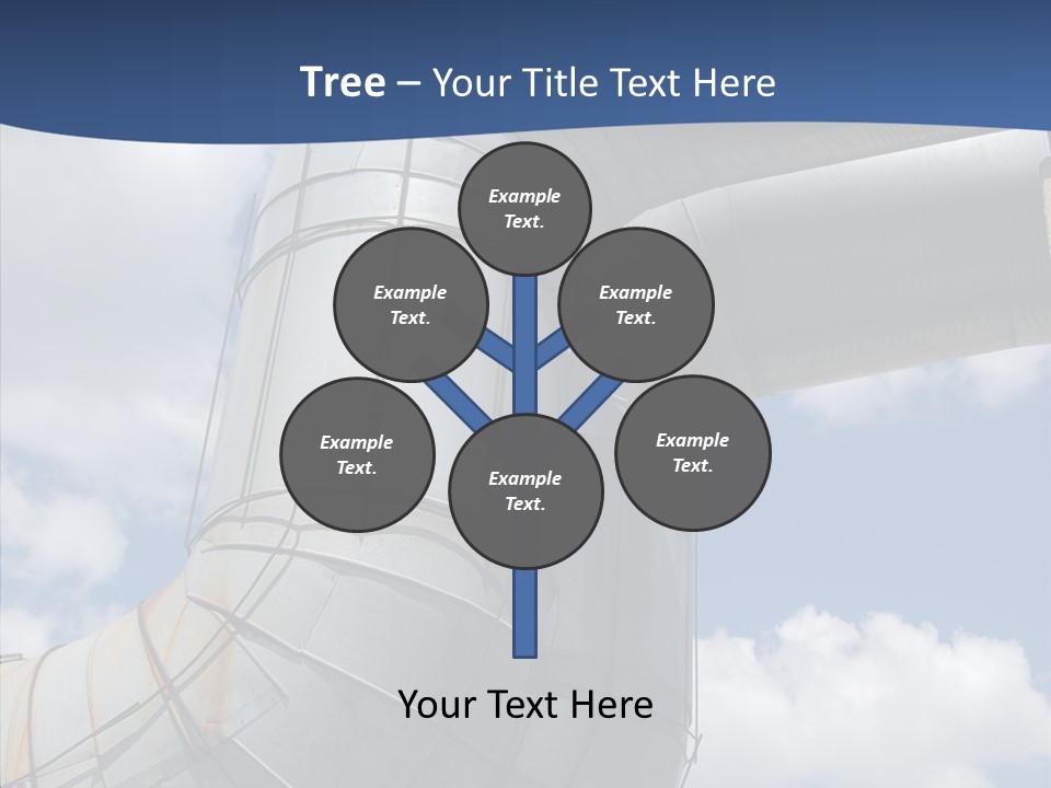 Power Plant Building Nuclear PowerPoint Template