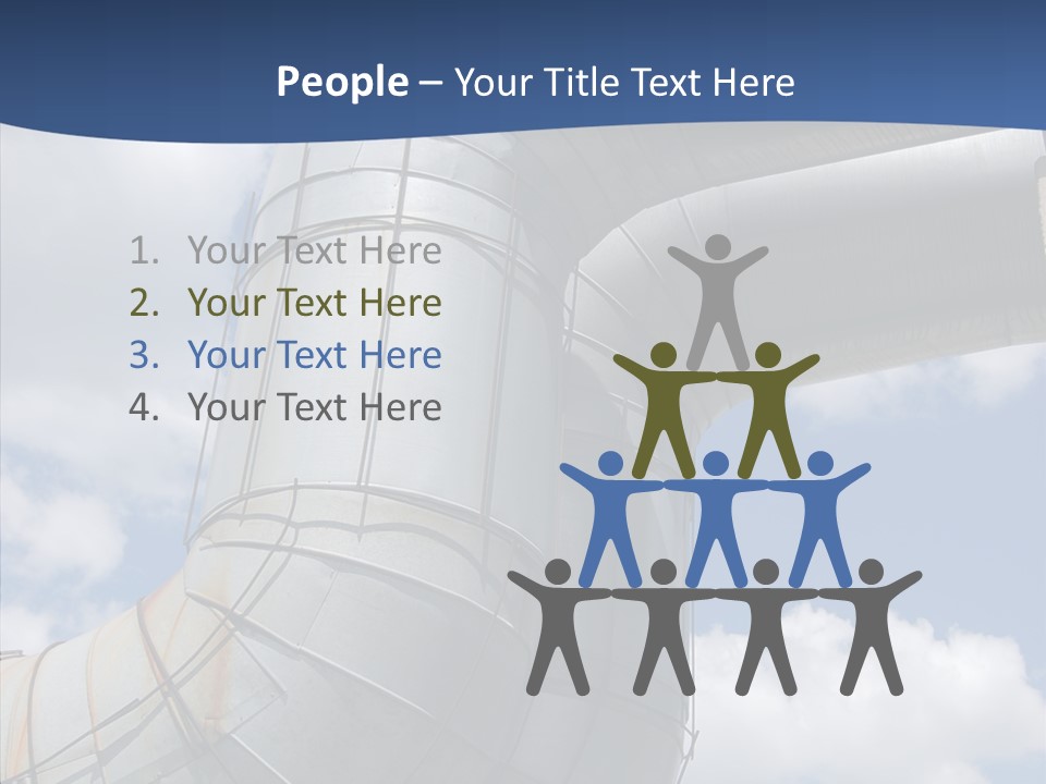 Power Plant Building Nuclear PowerPoint Template