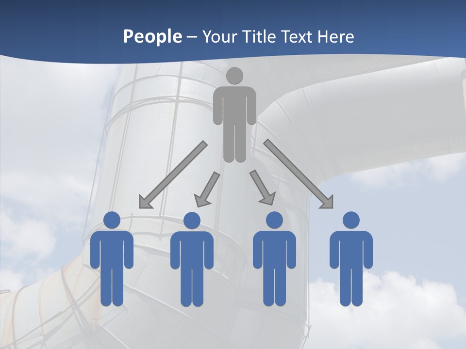 Power Plant Building Nuclear PowerPoint Template