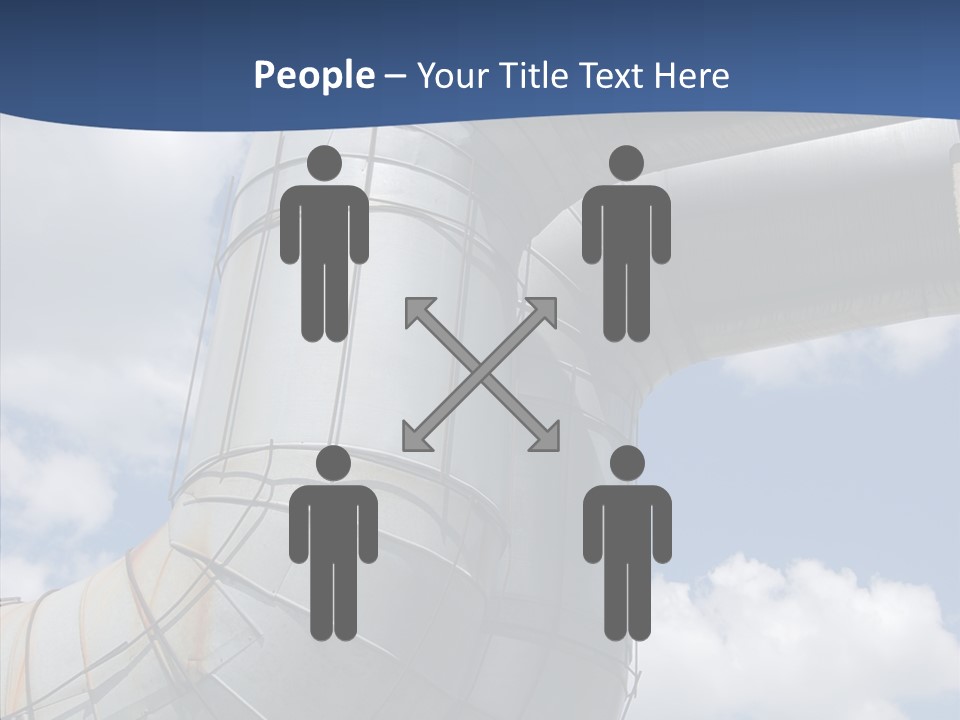 Power Plant Building Nuclear PowerPoint Template