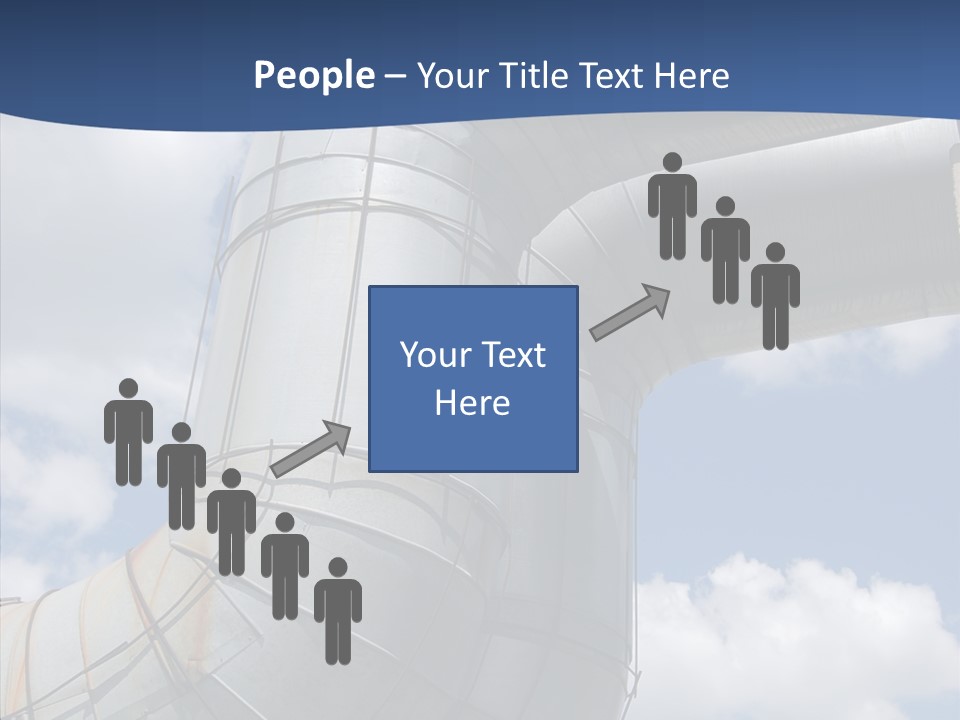 Power Plant Building Nuclear PowerPoint Template